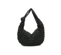 JFY Women's Half Moon Quilted Zip Top Cross Body Bag in Black JFY Black One Size