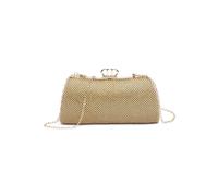 JFY Women's Metal D Clasp Double Side Diamante Bag in Gold JFY Gold One Size