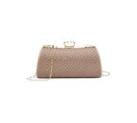 JFY Women's Metal D Clasp Double Side Diamante Bag in Rose Gold JFY Rose Gold One Size