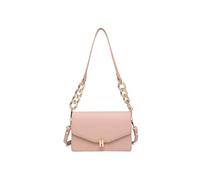 JFY Women's Metal Ring Featured Strap Shoulder Bag in Pink JFY Pink One Size
