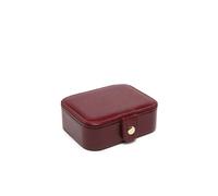 JFY Women's Mirror Mini Jewellery Box in Red JFY Red