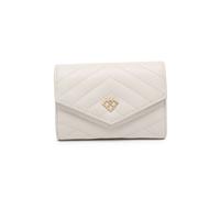 JFY Women's Quilted Pattern Zipped Compartment Purse/Wallet in Beige JFY Beige One Size