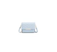 JFY Women's Quited Chevron Pattern Zip Around Front Pocket Cross Body Bag in Light Blue JFY Light Blue One Size