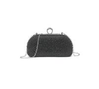 JFY Women's Ring Clasp Double Side Diamante Bag in Black JFY Black One Size