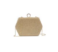 JFY Women's Ring Clasp Double Side Diamante Bag in Gold JFY Gold One Size