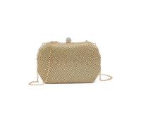 JFY Women's Ring Clasp Double-Side Diamante Bag in Gold JFY Gold One Size