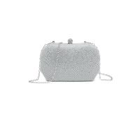 JFY Women's Ring Clasp Double-Side Diamante Bag in Silver JFY Silver One Size