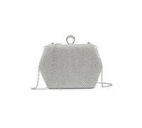 JFY Women's Ring Clasp Double Side Diamante Bag in Silver JFY Silver One Size
