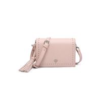 JFY Women's Studded Flap Magnetic Button Clasp Grab Bag/ Cross Body Bag in Nude JFY Nude One Size