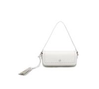 JFY Women's Studded Flap Magnetic Button Clasp Grab Bag/ Cross Body Bag in Off-White JFY Off-White One Size