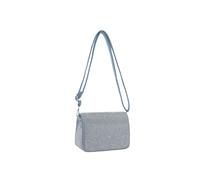JFY Women's Studs All Around Flap Zip Top Cross Body Bag in Light Blue JFY Light Blue One Size