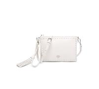 JFY Women's Studs Tassel Zip Top Cross Body Bag in Off-White JFY Off-White One Size