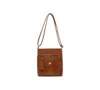 JFY Women's Tassel Bee Badge Messenger Bag/ Cross Body Bag in Brown JFY Brown One Size
