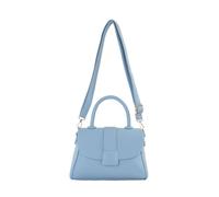 JFY Women's Top Handle Flap Zip Top Cross Body Bag in Light Blue JFY Light Blue One Size