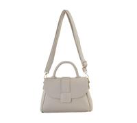 JFY Women's Top Handle Flap Zip Top Cross Body Bag in Light Khaki JFY Light Khaki One Size