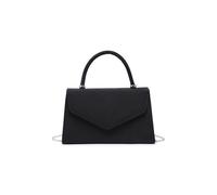 JFY Women's Top Handle Suede Clutch Bag in Black JFY Black One Size