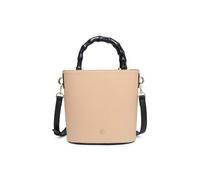 JFY Women's Two Bamboo Shaped Top Handles Tote Bag in Beige JFY Beige