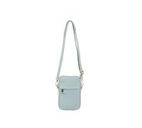 Jfy Zip Pocket Front Crossbody Phone Bag In Light Blue Light Blue