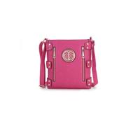 Jfy Zip Pockets Crossbody In Fuchsia Fuchsia