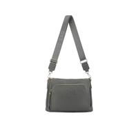 JFY Zip Top 2 Compartments Canvas Strap Cross Body Bag