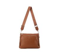 JFY Zip Top 2 Compartments Canvas Strap Cross Body Bag