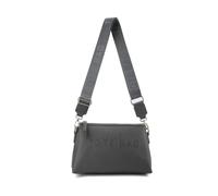JFY Zip Top 3 Compartments Canvas Strap Cross Body Bag