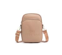 JFY Zip Top 3 Compartments Canvas Strap Cross Body Bag