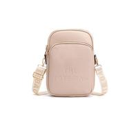 JFY Zip Top 3 Compartments Canvas Strap Cross Body Bag