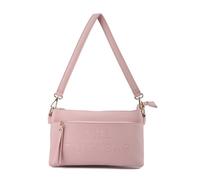 Jfy Zip Top 3 Compartments Crossbody Handbag In Pink Pink
