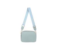 JFY Zip Top Main Compartment Cross Body Bag (Light Blue)