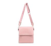 JFY Zipped Flap 2 Comparments Canvas Strap Cross Body Bag