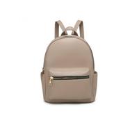 Jfy Zipped Pockets Backpack In Khaki Khaki