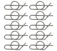 JFYO Replacement M154221 Spring Locking Cotter Pin D100 G110 L100 LA100 X100 X350 Z665 Compatible with John Deere(10 Pack)