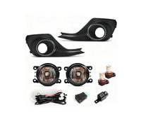 JFZQASWLY Car fog light trim fog light frame For Suzuki For Swift 2018-2019 Fog Lamps Daytime Running Lights Front Covers Frame Wires(B YELLOW)