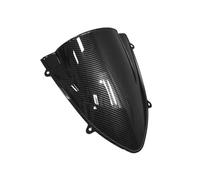 JFZQASWLY For 250 250R 2008-2012 Windshield Windscreen Carbon Looking Finished -Reference Motorcycle windshield