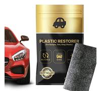 JG R Select Renovator Plastic for Automotives - Plastic Dye Black - Car Exterior Plastic Restorer - 2 Units - Care of Bumpers, Mirrors, Mouldings