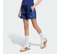 adidas Girl's Satin Short Shorts, Dark Blue/Dual Indigo, 5-6 Years