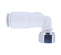 JG Speedfit 15SVBTC-W Angle Service Valve with Tap Connector, White, 15 x 1/2-Inch, Set of 5 Pieces