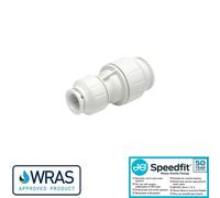 JG Speedfit 22x15mm Reducing Coupler / Pushfit Straight Connector 5pk PEM202215W