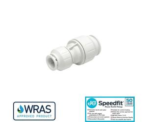 JG Speedfit 22x15mm Reducing Coupler / Pushfit Straight Connector 5pk PEM202215W