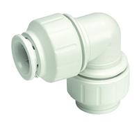 JG Speedfit JDS Hardware Equal Elbow Connector - White 22mm Pack 5