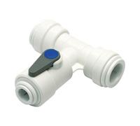 John Guest Speedfit Angle Stop Valve 15mm X 1/4" (ASV3) in White John Guest White