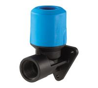 JG Speedfit John Guest Speedfit Blue Wallplate Elbow 25mm X 1/2" Pack Of 5