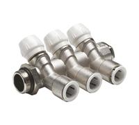 JG Speedfit John Guest Speedfit Brass Manifold 15mm X 3/4" 4 Port
