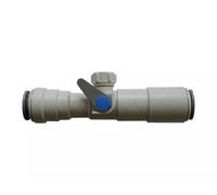 Double Check With Service Valve 15mm John Guest Grey One Size