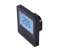 John Guest Under Floor Heating 240V Wired Programmable Stat - Black JGSTAT4BL John Guest Black