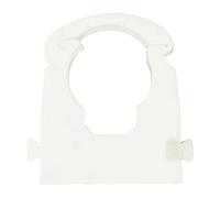 JG Speedfit PC15W Pipe Clip and Spacer, White, 15 mm, Set of 50 Pieces