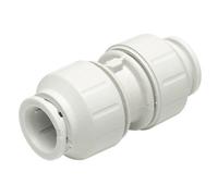 Jg Speedfit Pem0415W White Push-Fit Straight Connector (Dia)15mm, Pack Of 10