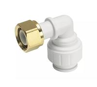 JG SPEEDFIT PEMBTC1514 15MM X 1/2 BENT TAP CONNECTOR SPEED FIT [Pack Size: 2] (Epitome Certified)