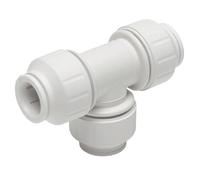 JG Speedfit Push Fit Equal Tee (Dia) 22 mm, Pack of 5